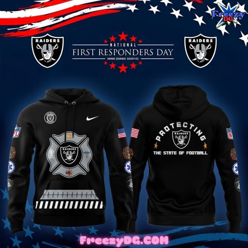 Las Vegas Raiders First Responders Day 2024 Hoodie