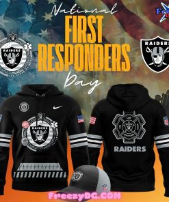 Las Vegas Raiders National First Responders Day Edition Hoodie