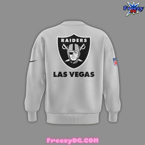 Las Vegas Raiders The Grinch Special Grey Sweatshirt