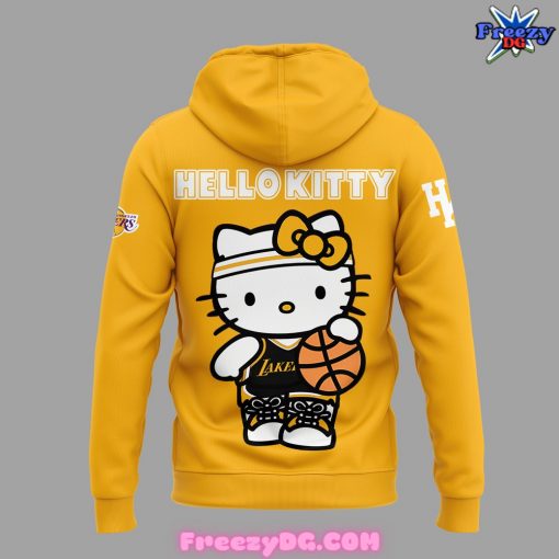 Los Angeles Lakers x Hello Kitty Gold Hoodie