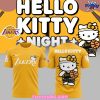 Los Angeles Lakers x Hello Kitty Gold TShirt