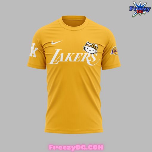 Los Angeles Lakers x Hello Kitty Gold T-Shirt