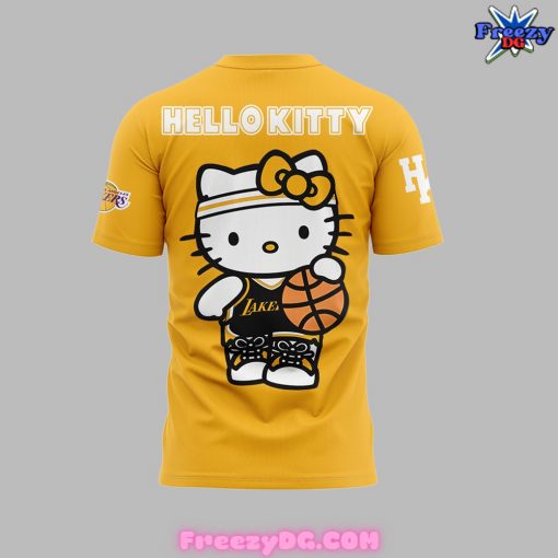 Los Angeles Lakers x Hello Kitty Gold T-Shirt