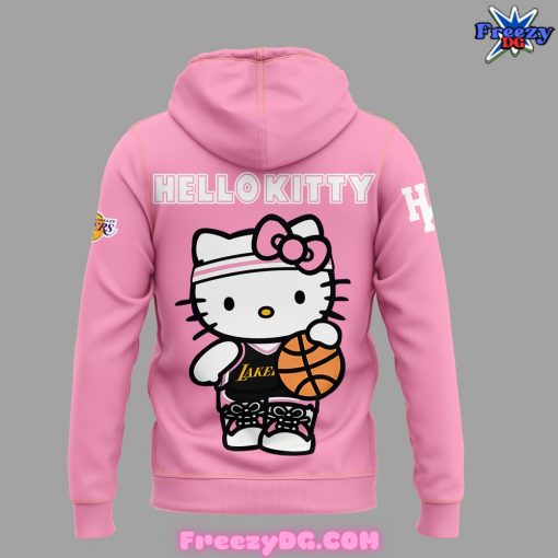 Los Angeles Lakers x Hello Kitty Pink Hoodie