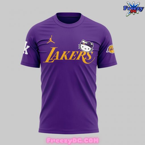 Los Angeles Lakers x Hello Kitty Purple T-Shirt