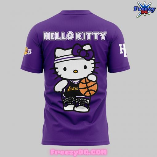 Los Angeles Lakers x Hello Kitty Purple T-Shirt