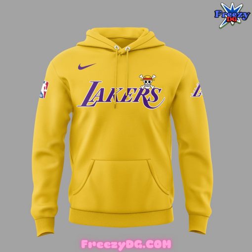 Los Angeles Lakers x One Piece Limited Edition Yellow Hoodie