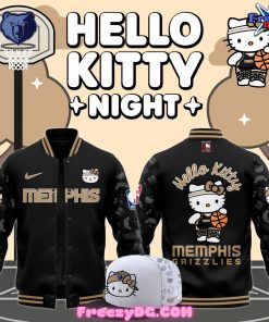 Memphis Grizzlies x Hello Kitty Night 2024 Baseball Jacket