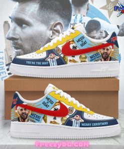 Messi GOAT Christmas Limited Edition Nike Air Force 1