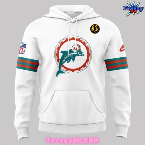 Miami Dolphins Thanksgiving 2024 White Hoodie