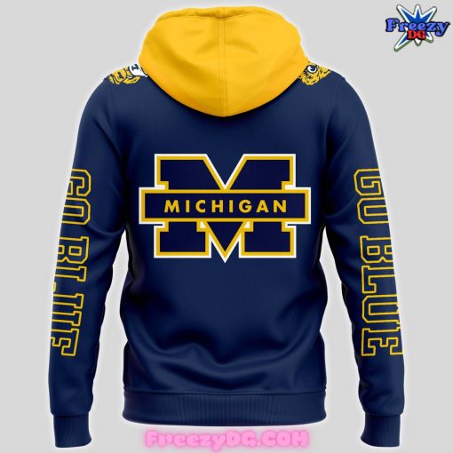 Michigan Wolverines Football Smash Go Blue Hoodie