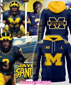 Michigan Wolverines Football 2024 Go Blue Hoodie