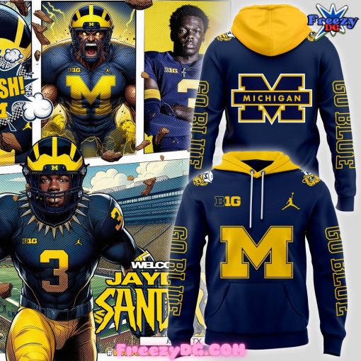 Michigan Wolverines Football 2024 Go Blue Hoodie