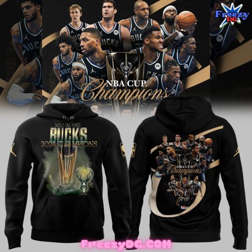 Milwaukee Bucks NBA Cup Champions 2024 Hoodie