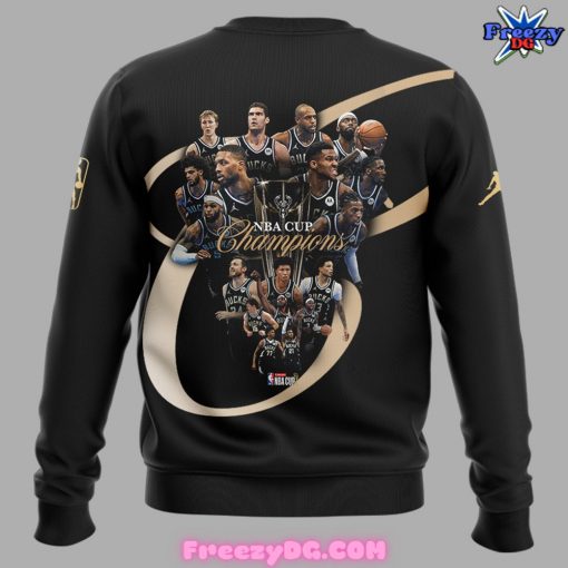 Milwaukee Bucks NBA Cup Champions 2024 Sweatshirt