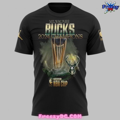 Milwaukee Bucks NBA Cup Champions 2024 T-Shirt