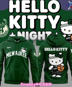 Milwaukee Bucks x Hello Kitty Special Hoodie