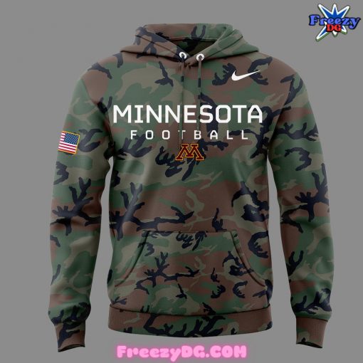 Minnesota Golden Gophers Football Camo Hoodie