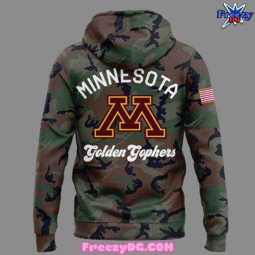 Minnesota Golden Gophers Football Camo Hoodie