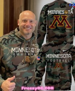 Minnesota Golden Gophers Football Camo Sweatshirt