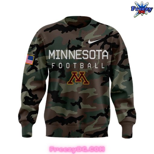 Minnesota Golden Gophers Football Camo Sweatshirt