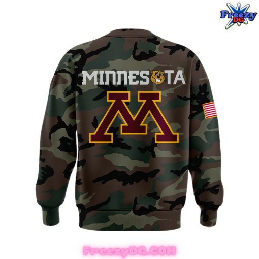 Minnesota Golden Gophers Football Camo Sweatshirt