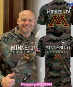 Minnesota Golden Gophers Football Camo T-Shirt