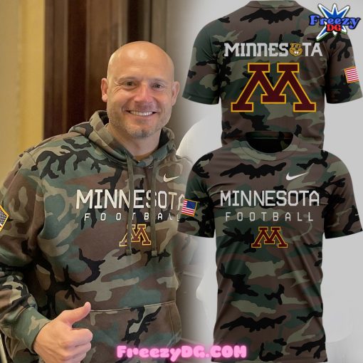 Minnesota Golden Gophers Football Camo T-Shirt