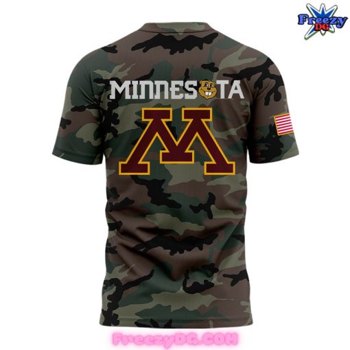 Minnesota Golden Gophers Football Camo T-Shirt