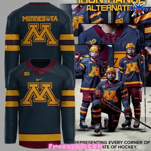 Minnesota Golden Gophers Iron Range Alternates Hockey Jersey