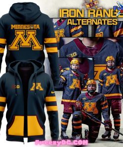 Minnesota Golden Gophers Iron Range Alternates Zip Hoodie