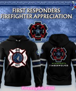 Minnesota Timberwolves Firefighter Appreciation Night 2024 Hoodie