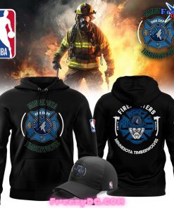 Minnesota Timberwolves Firefighter Appreciation Night Hoodie