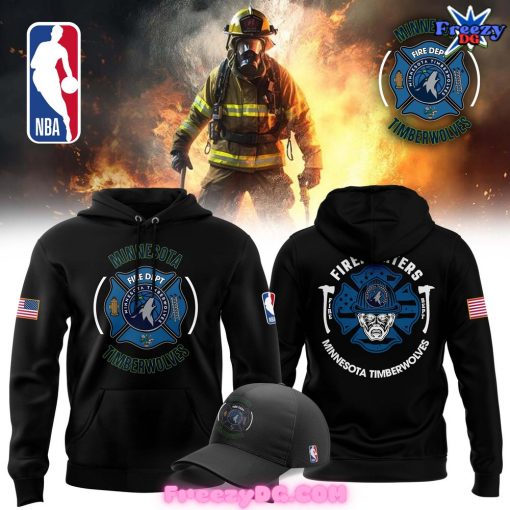 Minnesota Timberwolves Firefighter Appreciation Night Hoodie