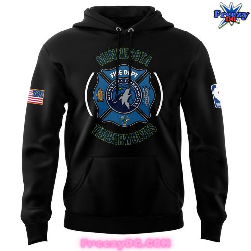 Minnesota Timberwolves Firefighter Appreciation Night Hoodie