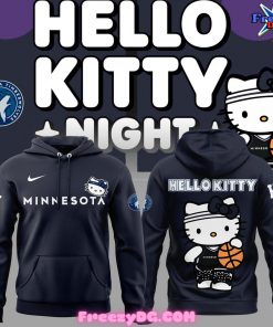 Minnesota Timberwolves x Hello Kitty Navy Hoodie