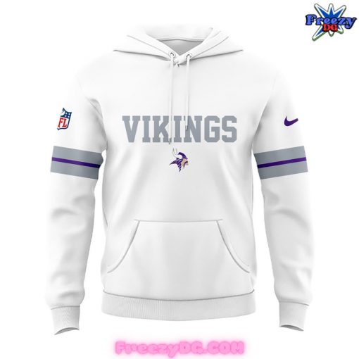 Minnesota Vikings New Uniform White Hoodie