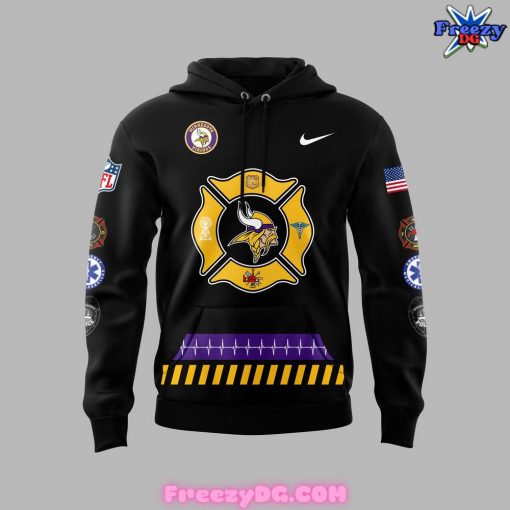 Minnesota Vikings First Responders Day 2024 Hoodie