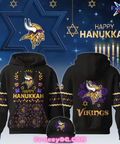 Minnesota Vikings Happy Hanukkah Special Hoodie