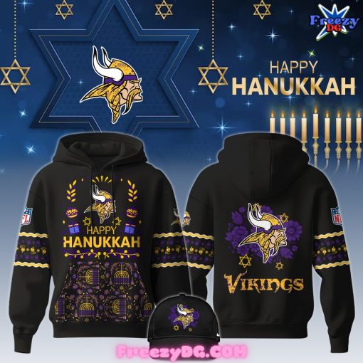 Minnesota Vikings Happy Hanukkah Special Hoodie