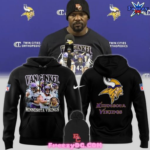 Minnesota Vikings Andrew Van Ginkel 2024 Hoodie