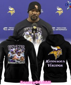 Minnesota Vikings Van Ginkel 2024 Black Hoodie