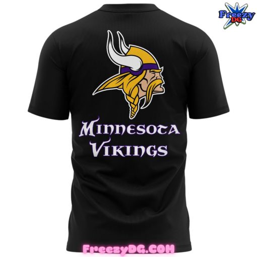 Minnesota Vikings Van Ginkel 2024 Black T-Shirt