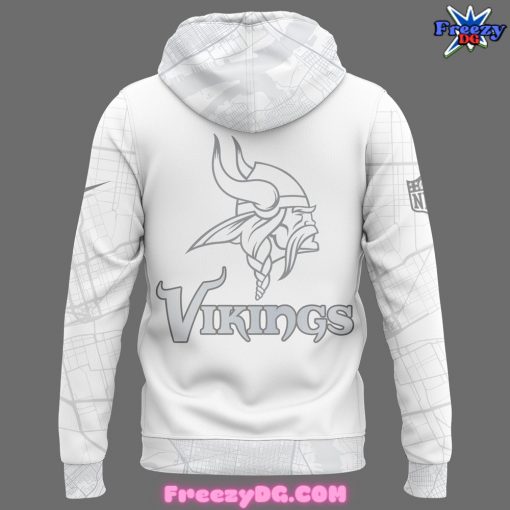 Minnesota Vikings White Limited Edition Hoodie