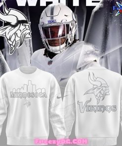 Minnesota Vikings White Limited Edition Sweatshirt