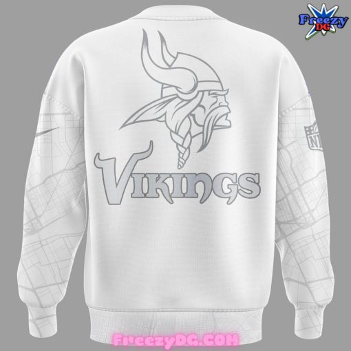 Minnesota Vikings White Limited Edition Sweatshirt