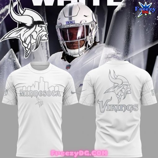 Minnesota Vikings White Limited Edition T-Shirt