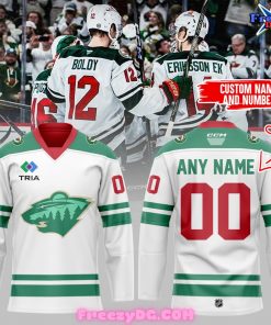 Minnesota Wild Custom Special 2024 Hockey Jersey