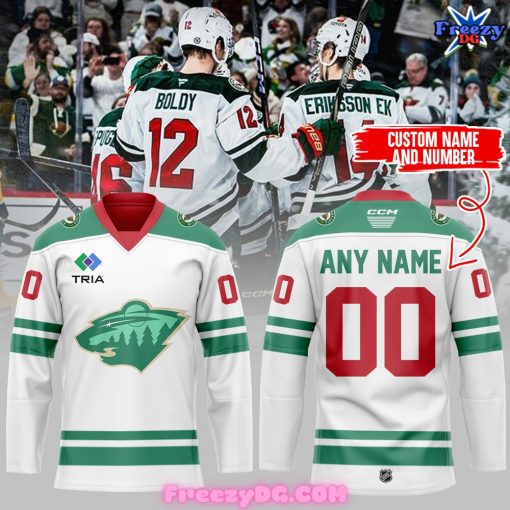 Minnesota Wild Custom Special 2024 Hockey Jersey