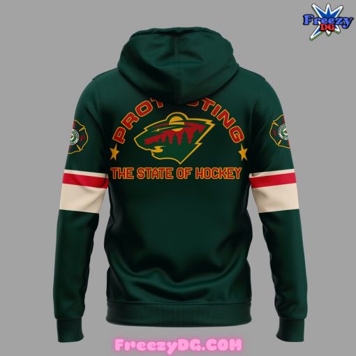 Minnesota Wild Firefighter Appreciation Night 2024 Hoodie